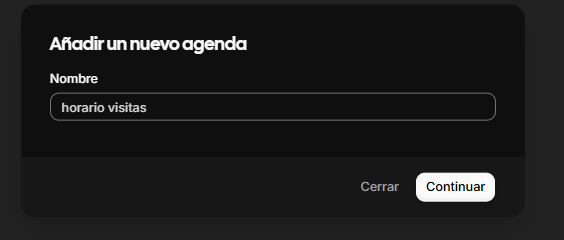 Bot&oacute;n Nuevo disponibilidad.